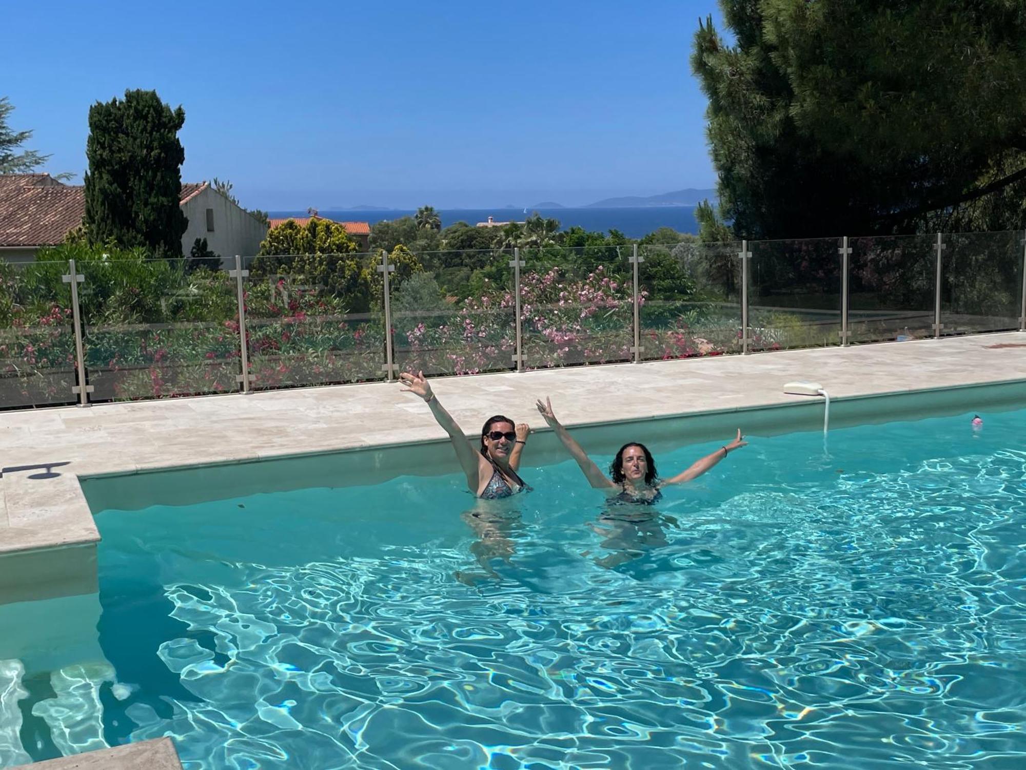 Corsicadream Arone Superbe Appartement Dans Villa, Vue Panoramique Mer, Piscine, Proche Porticcio Pietrosella 外观 照片