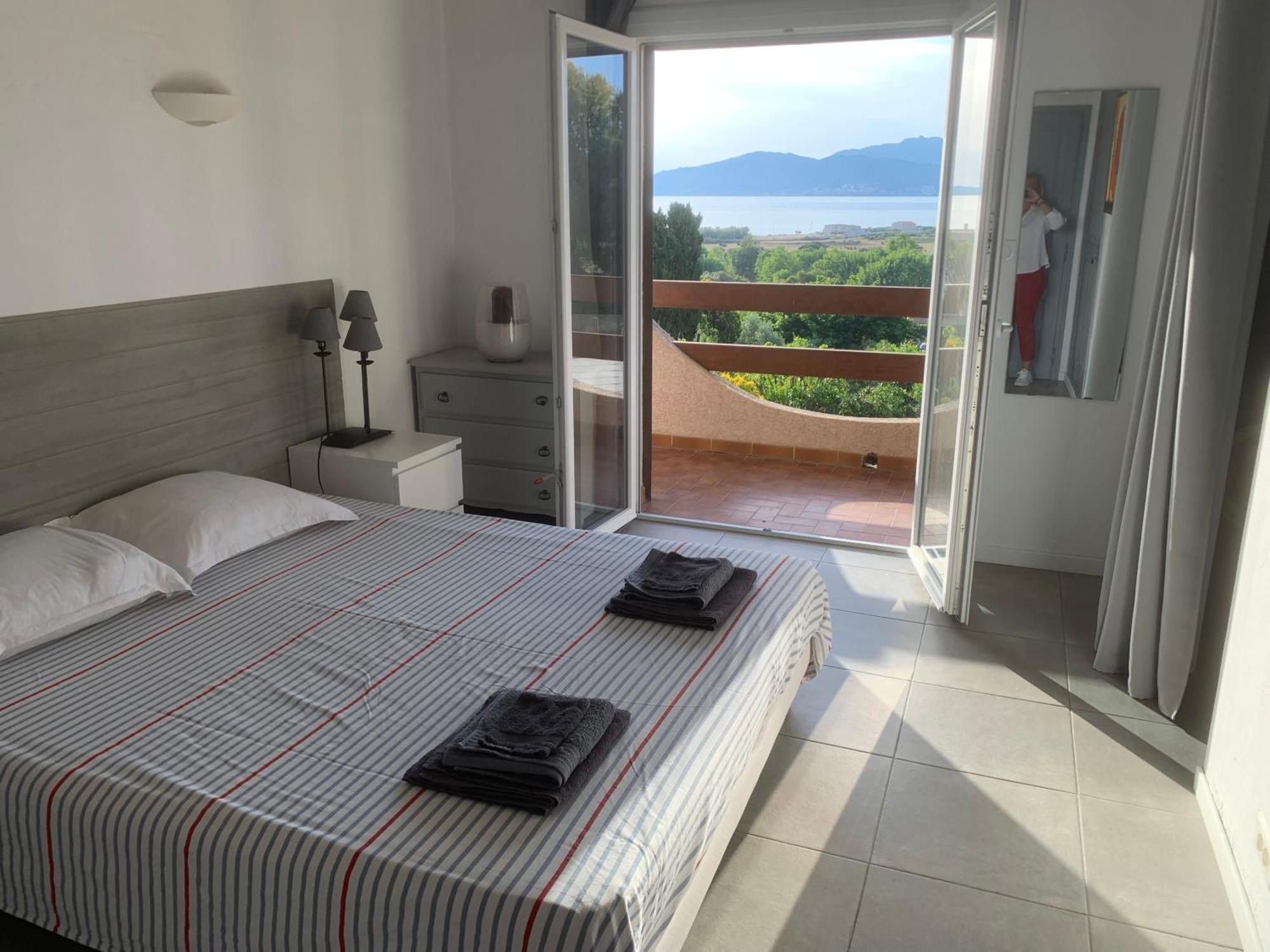 Corsicadream Arone Superbe Appartement Dans Villa, Vue Panoramique Mer, Piscine, Proche Porticcio Pietrosella 外观 照片